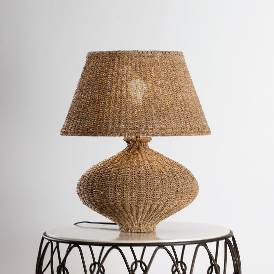 Nette Table Lamp-Troy Lighting-TROY-PTL1426-PBR-Table Lamps-1-France and Son