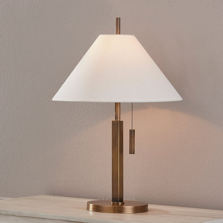 Table Lamps Clic Table Lamp - Patina Brass