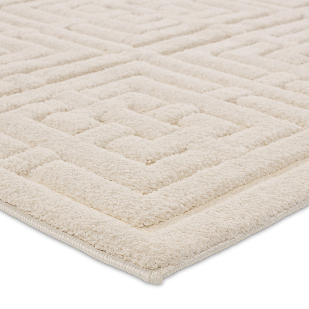 Jaipur Living Marvelle Geometric Cream Area Rug (3'11"X5'11")