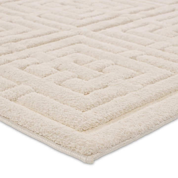 Jaipur Living Marvelle Geometric Cream Area Rug (3'11"X5'11")