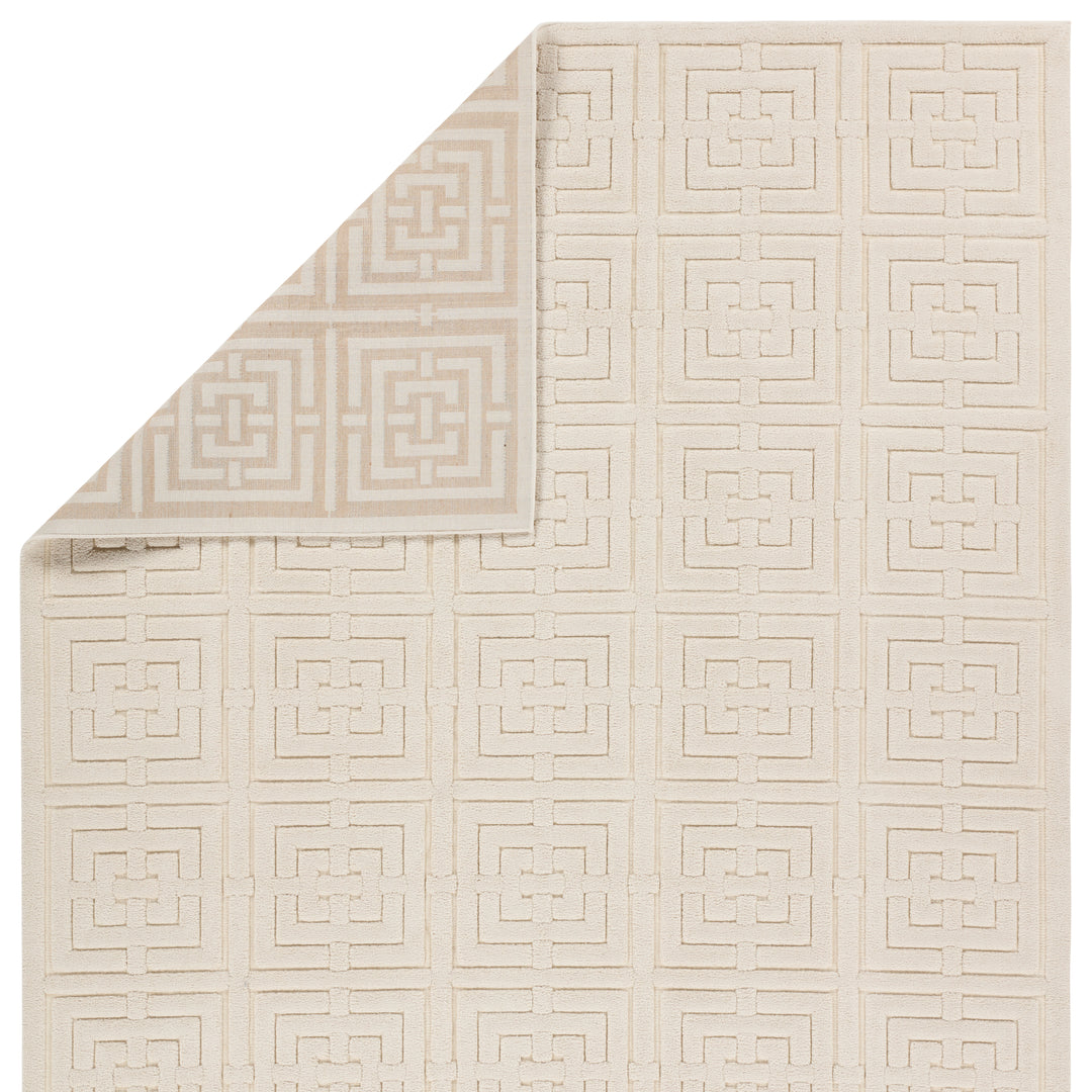 Jaipur Living Marvelle Geometric Cream Area Rug (3'11"X5'11")