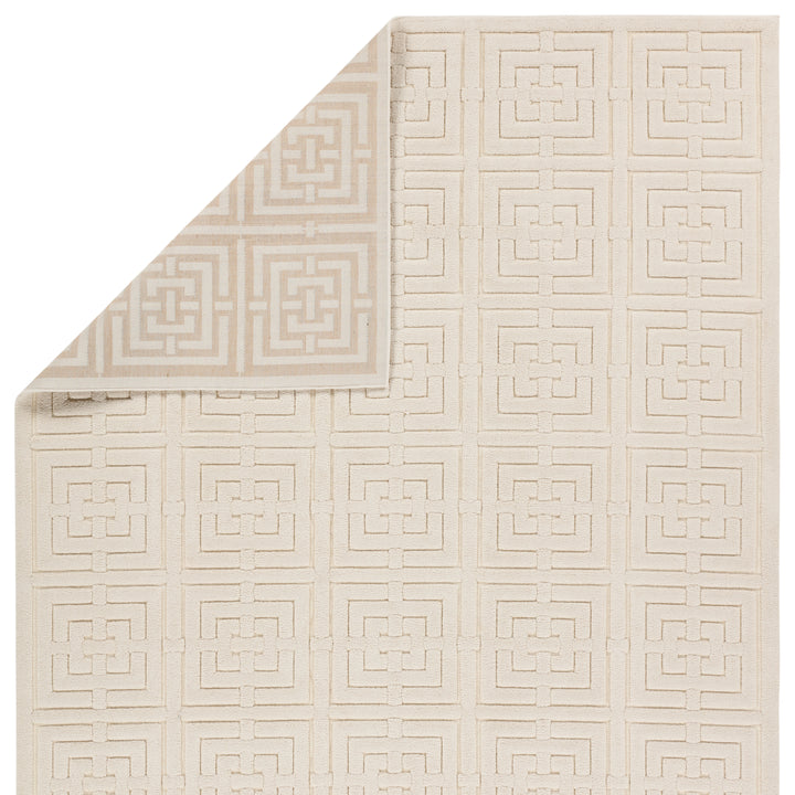 Jaipur Living Marvelle Geometric Cream Area Rug (3'11"X5'11")