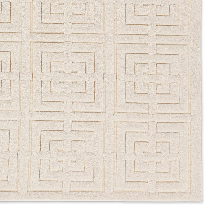 Jaipur Living Marvelle Geometric Cream Area Rug (3'11"X5'11")