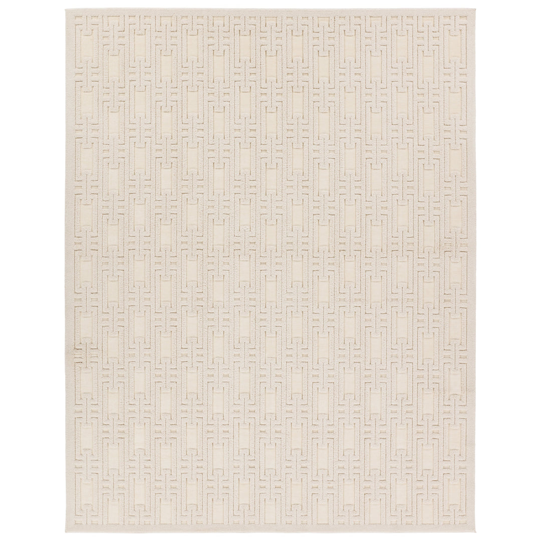 Jaipur Living Torean Geometric Cream Area Rug (5'3"X7'6")