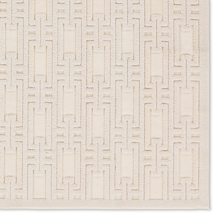 Jaipur Living Torean Geometric Cream Area Rug (7'9"X10')