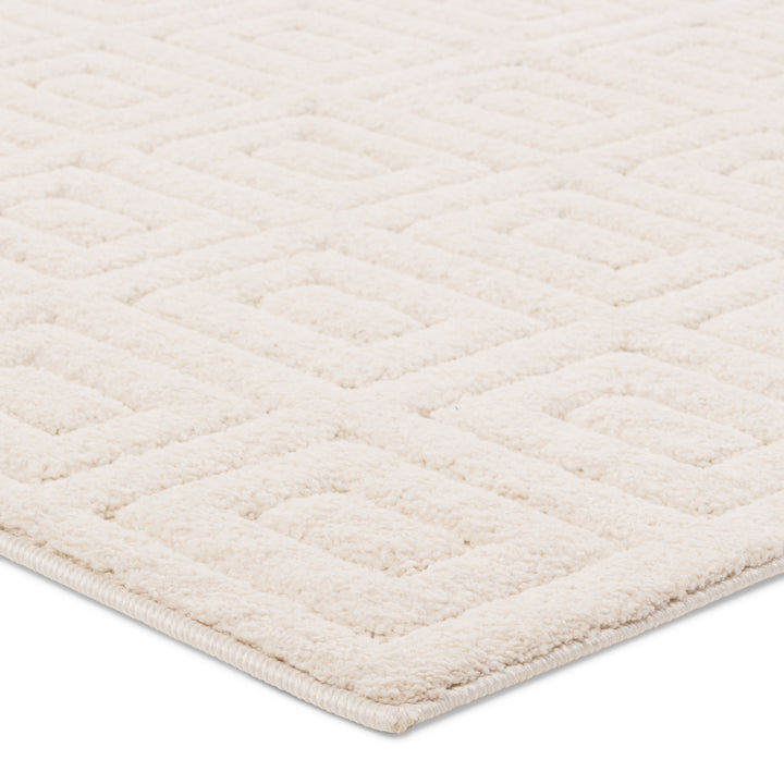 Jaipur Living Barnett Geometric Cream Area Rug (5'3"X7'6")