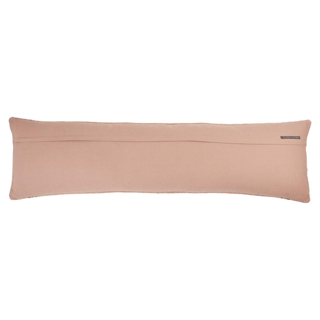 Jaipur Living Amezri Tribal Blush/ Cream Poly Fill Pillow (13"X48" Lumbar)