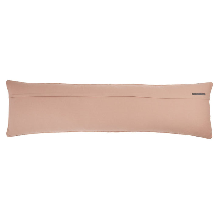 Jaipur Living Amezri Tribal Blush/ Cream Down Pillow (13"X48" Lumbar)