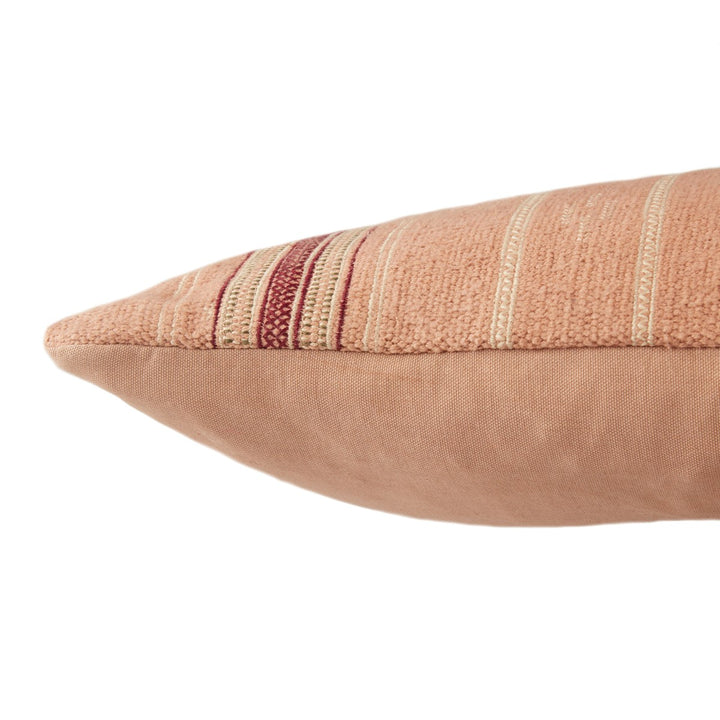 Jaipur Living Amezri Tribal Blush/ Cream Poly Fill Pillow (13"X48" Lumbar)