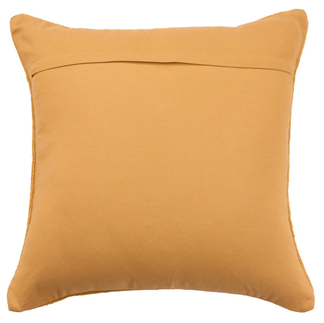 Jaipur Living Nufisa Tribal Yellow/ White Down Pillow (22" Square)