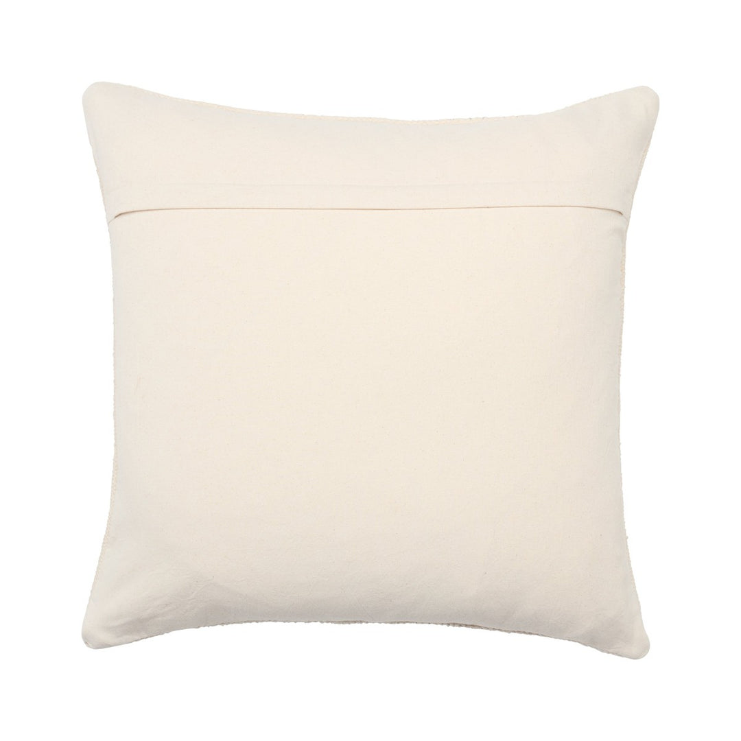 Jaipur Living Ianira Medallion Cream/ Silver Poly Fill Pillow (22" Square)