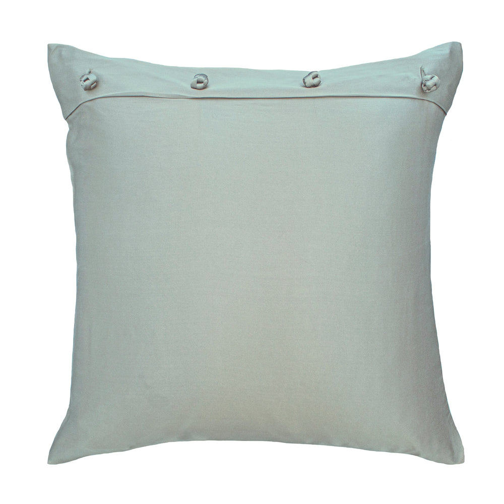 Charmeuse Pillow With French Knots-Ann Gish-ANNGISH-PWCH2020-FRO-PillowsFrost-2-France and Son