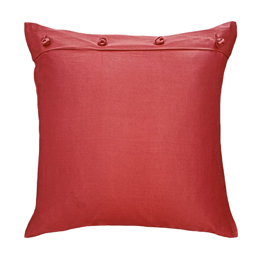 Charmeuse Pillow With French Knots-Ann Gish-ANNGISH-PWCH2020-POP-PillowsPoppy-6-France and Son
