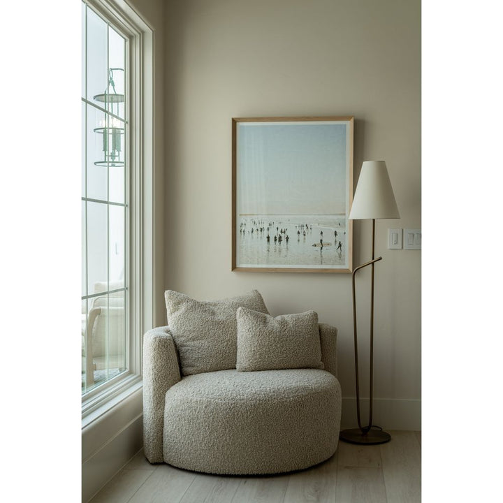 Pearce Floor Lamp - Patina Brass