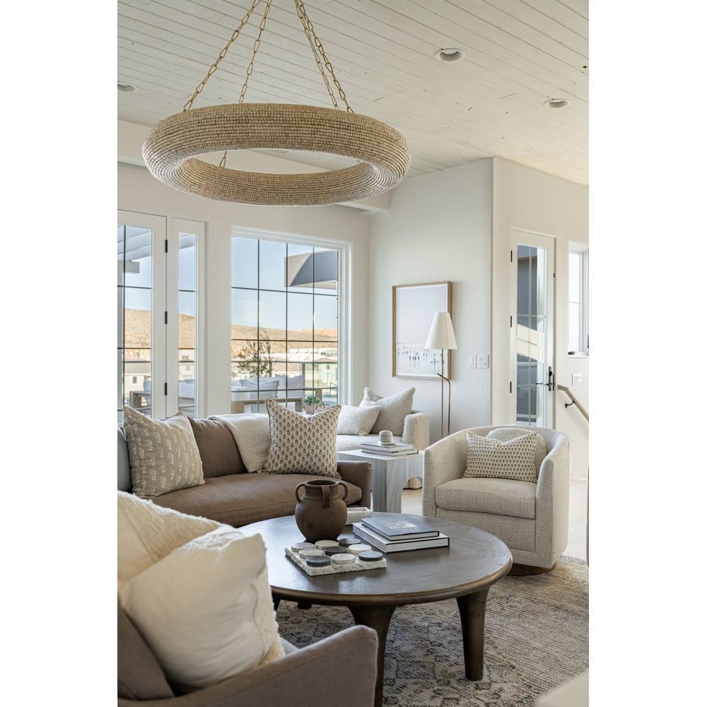 Pearce Floor Lamp - Patina Brass