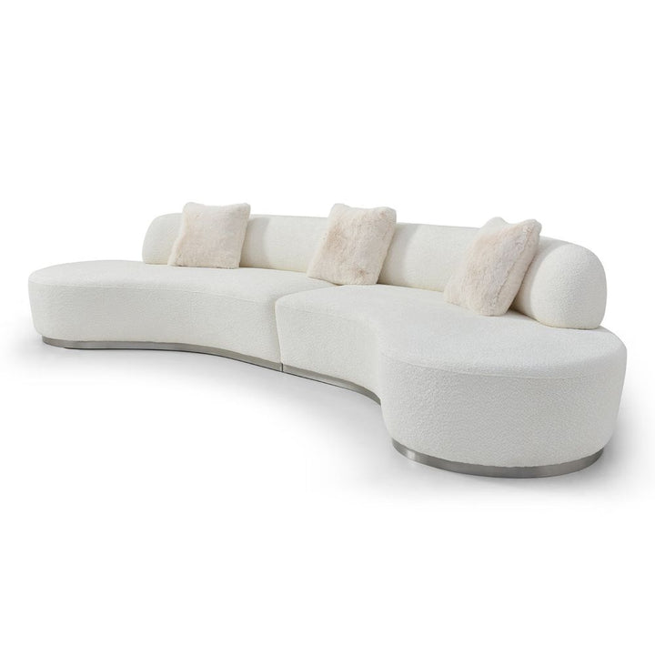 Perla Curved Sofa