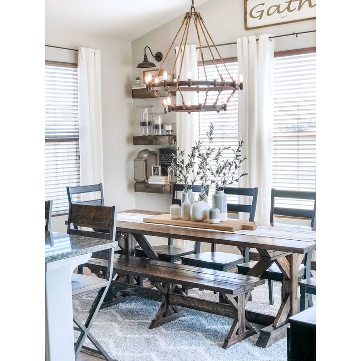 Chandeliers Pike Place Chandelier - Shipyard Bronze