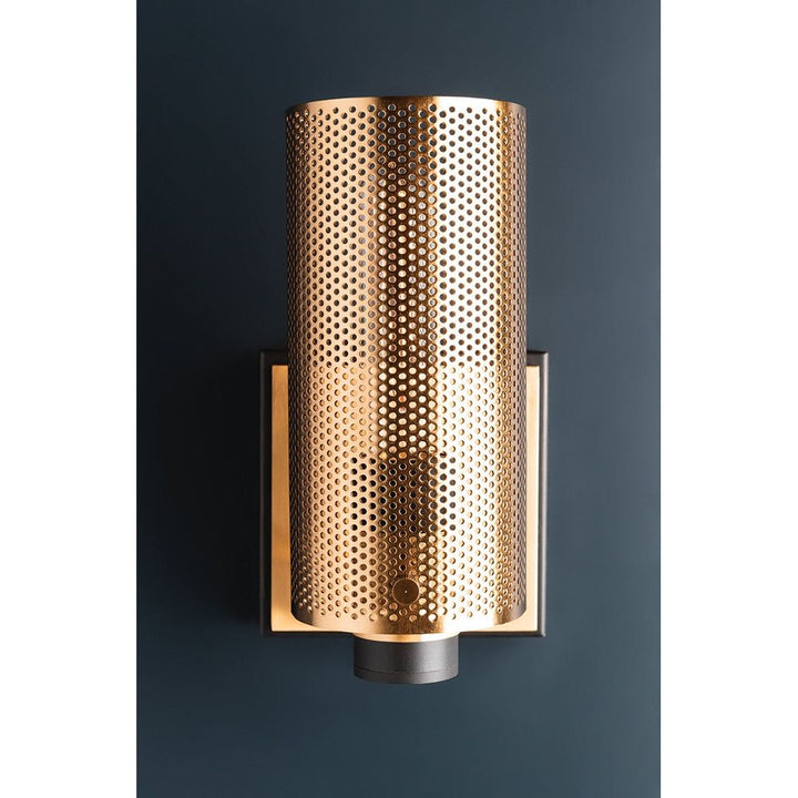 Pilsen Wall Sconce - Modern Bronze And Aged Brass