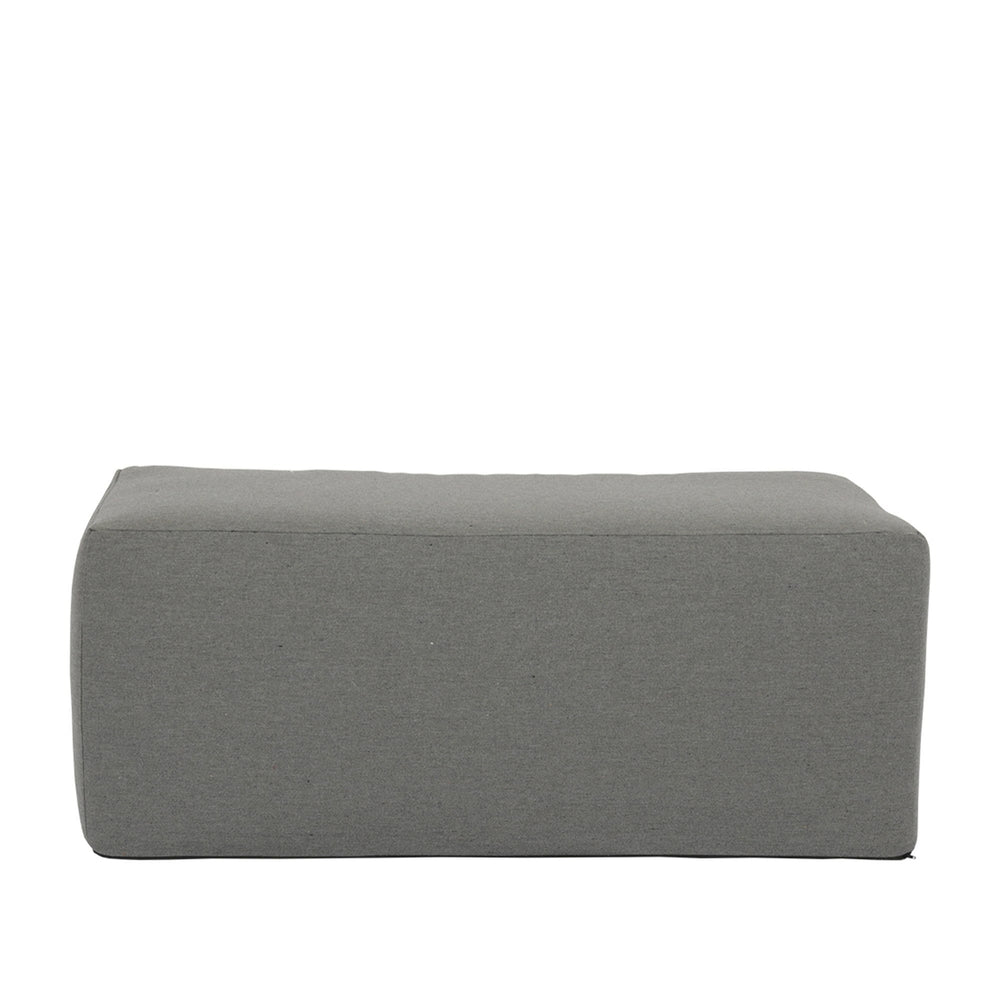 48" Rectangular Outdoor Ottoman-Sunset West-SUNSET-POUF-CO2448-A-Stools & OttomansA-2-France and Son