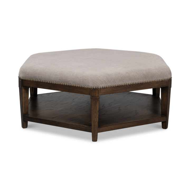 Bertram Ottoman Leather