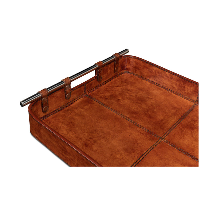 Safari Leather Tray