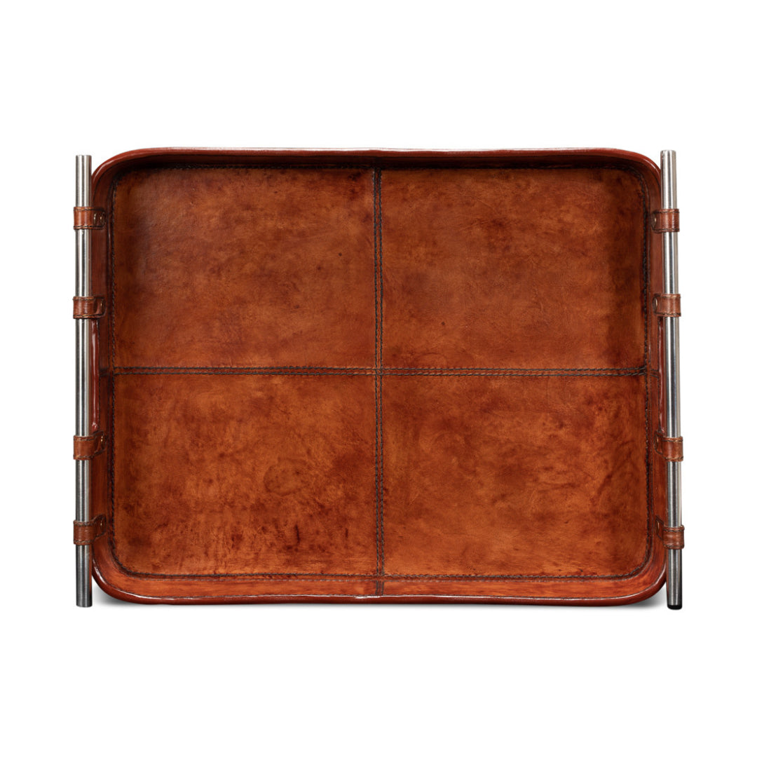 Safari Leather Tray