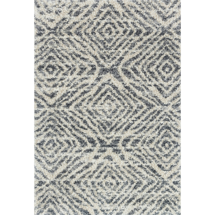 Loloi Quincy Graphite / Sand 2'-3" x 8'-0" Runner Rug