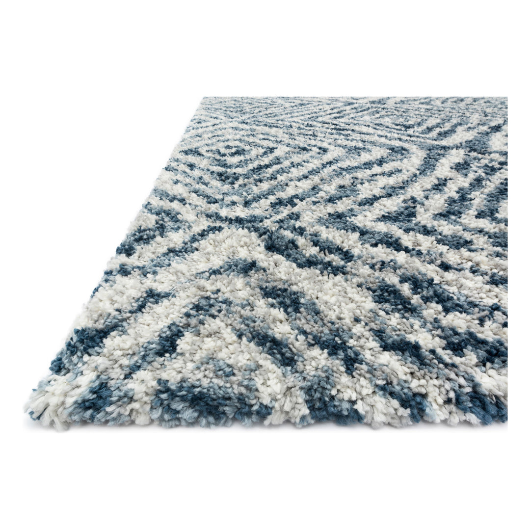 Loloi Quincy Ocean / Pebble 3'-3" x 6' Accent Rug