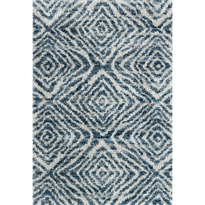 Loloi Quincy Ocean / Pebble 5'-3" x 7'-6" Area Rug