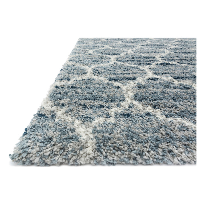 Loloi Quincy Spa / Pebble 2'-3" x 12' Runner Rug