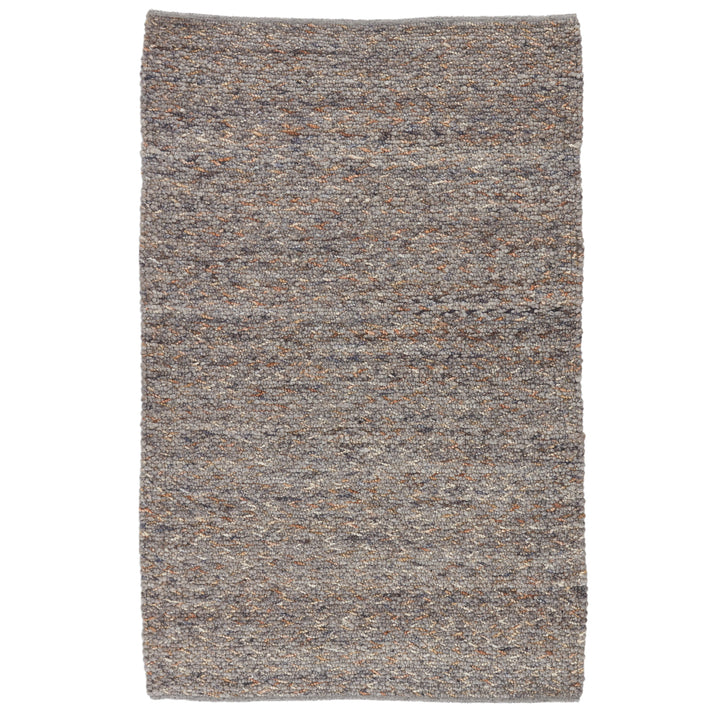 Jaipur Living Hadren Handmade Solid Gray/ Brown Area Rug (8'X10')