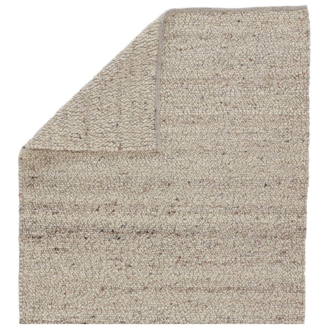 Jaipur Living Hadren Handmade Solid Cream/ Gray Area Rug (9'X12')