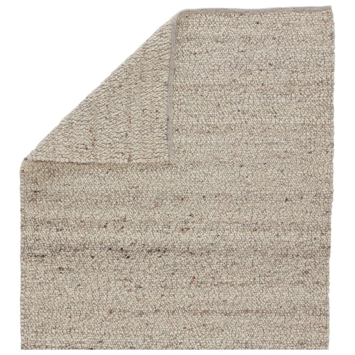 Jaipur Living Hadren Handmade Solid Cream/ Gray Area Rug (9'X12')