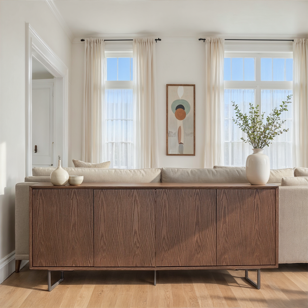 Quadrum Wood Buffet