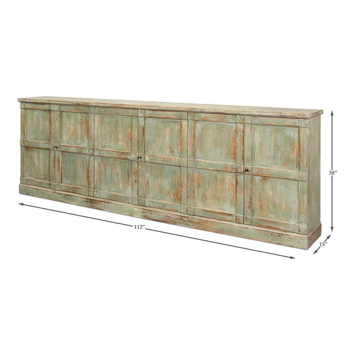 Luciana 6 Wood Dr Buffet 112"