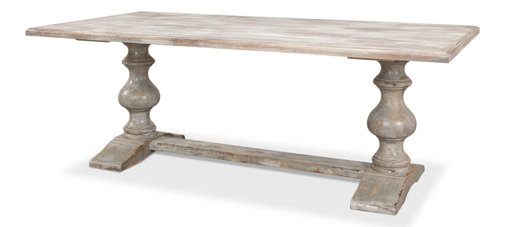 Lionisio Trestle Dining Table 84"