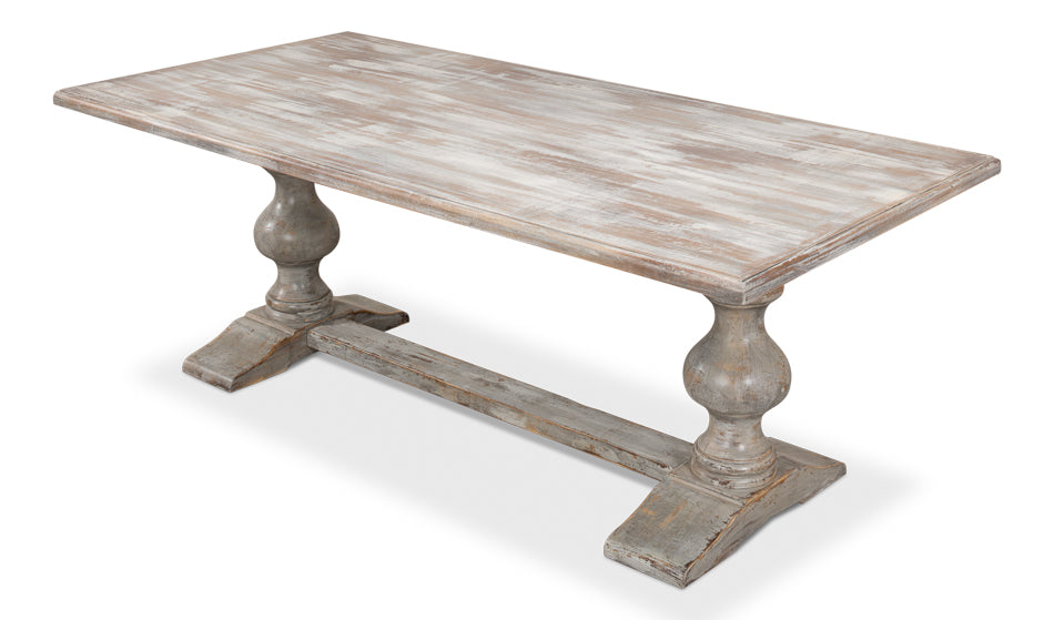 Lionisio Trestle Dining Table 84"