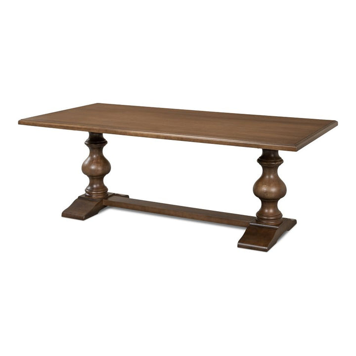 Lionisio Trestle Dining Table 84"