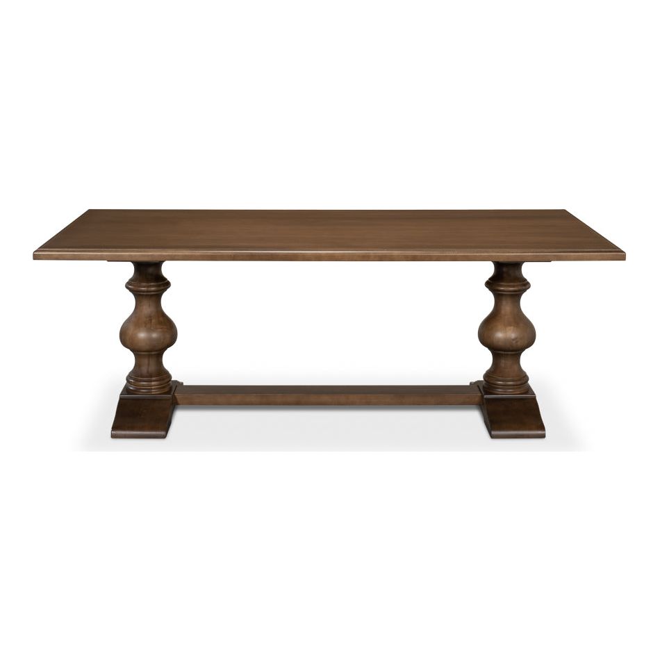 Lionisio Trestle Dining Table 84"