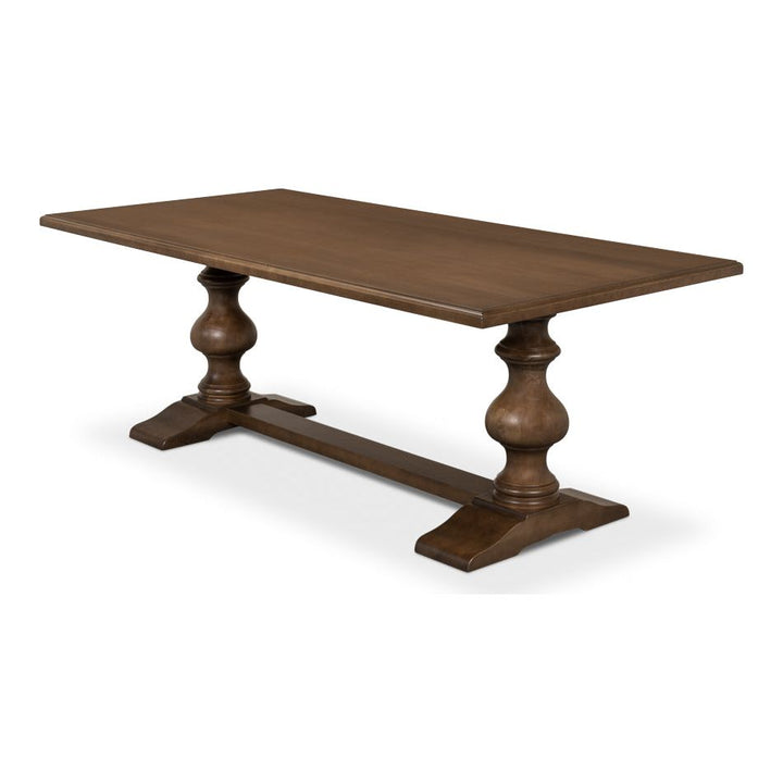 Lionisio Trestle Dining Table 84"