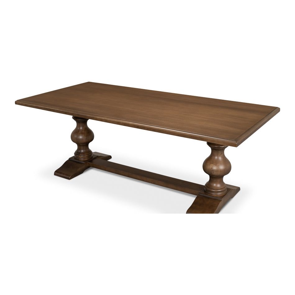 Lionisio Trestle Dining Table 84"