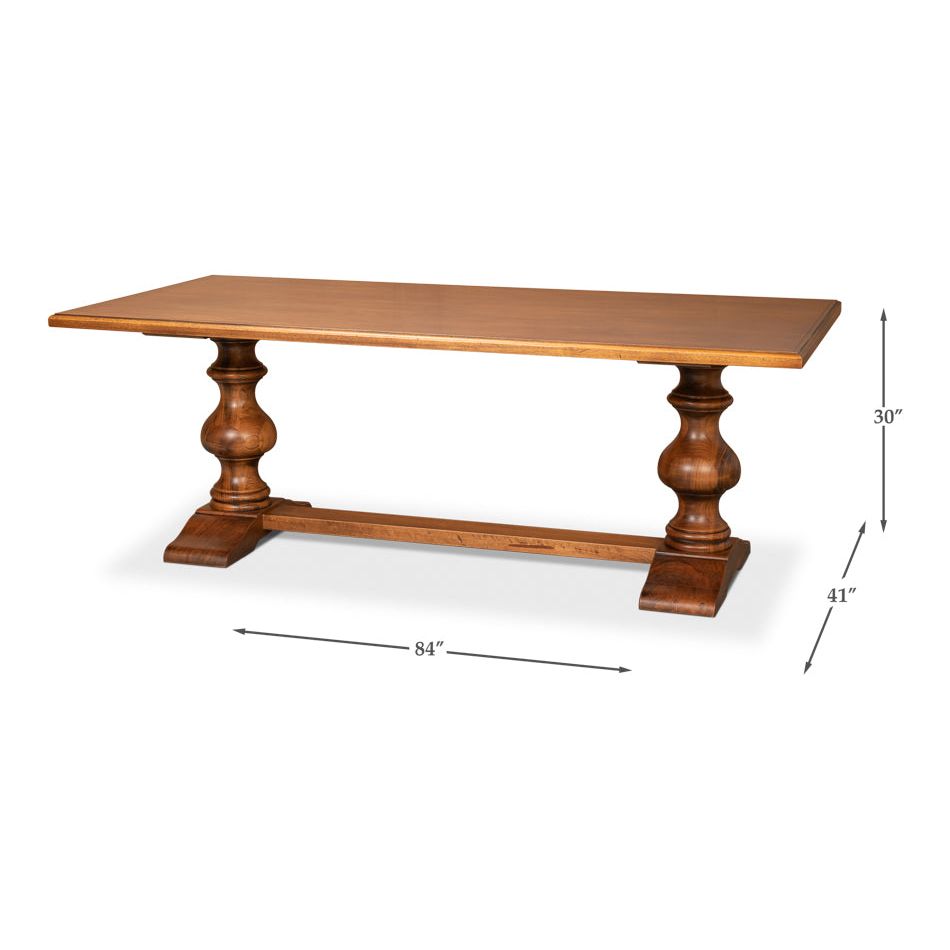 Lionisio Trestle Table - Thumbnail 4