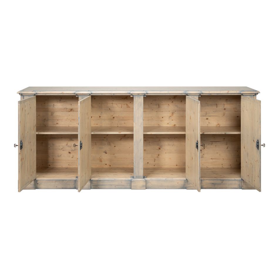 Crested Wall Cabinet