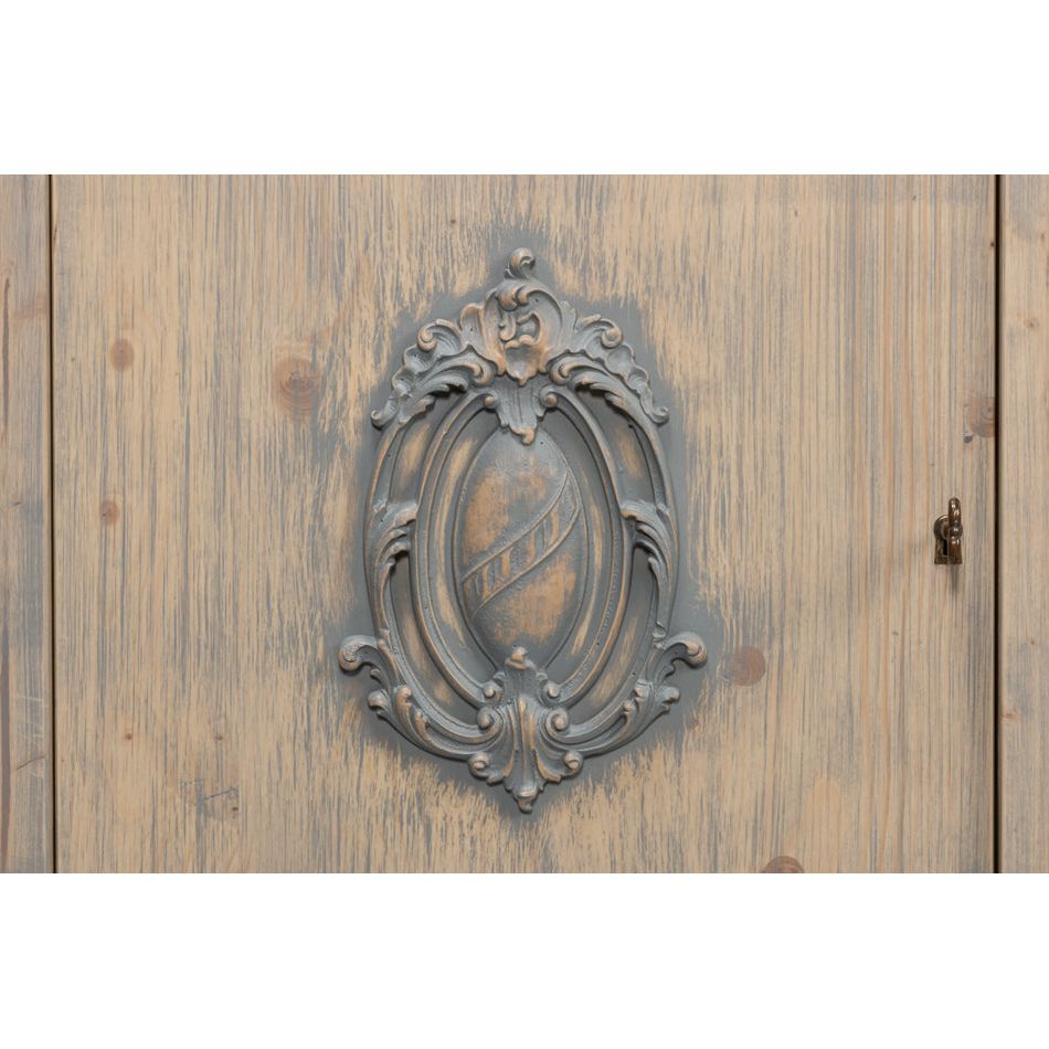 Crested Wall Cabinet