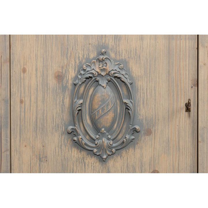 Crested Wall Cabinet