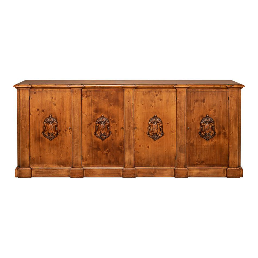 Sideboards & Credenzas Crested Wall Cabinet