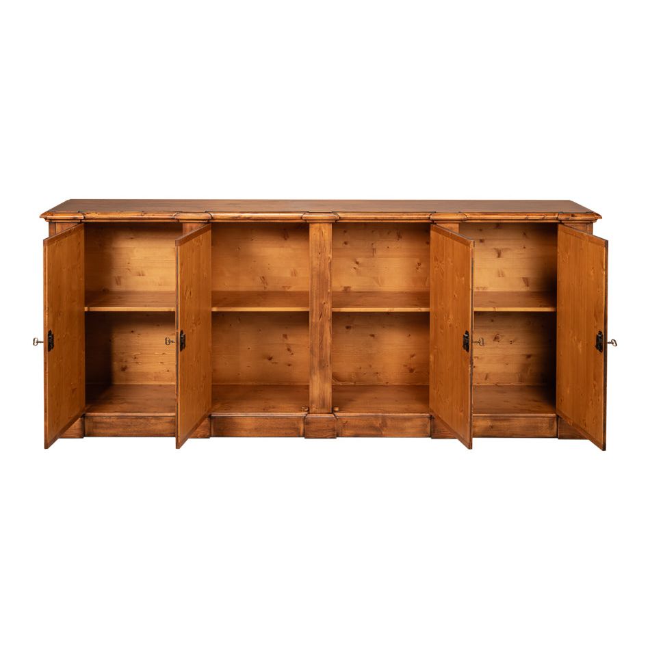 Sideboards & Credenzas Crested Wall Cabinet