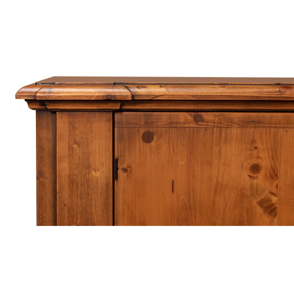 Crested Wall Cabinet