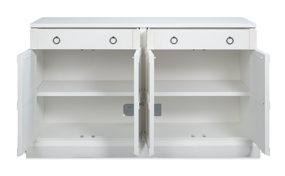 Center Media Base Shelves