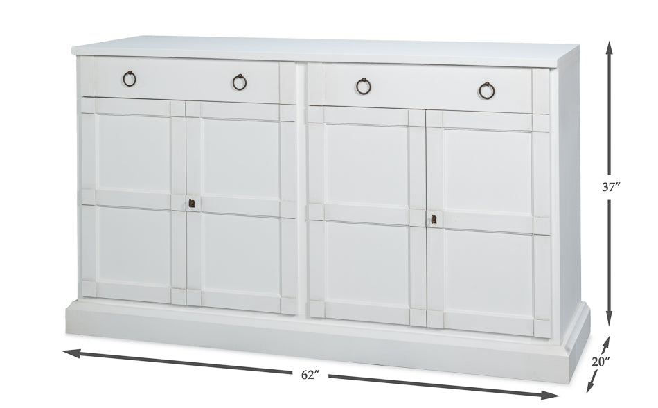 Center Media Base Shelves